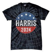 Kamala Harris 2024 For President Campaign Us Flag Tie-Dye T-Shirt