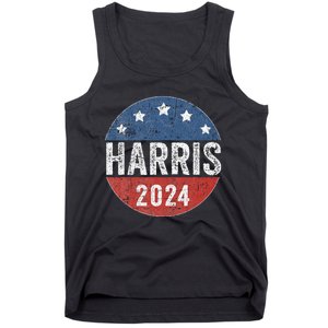 Kamala Harris 2024 For President Campaign Us Flag Tank Top