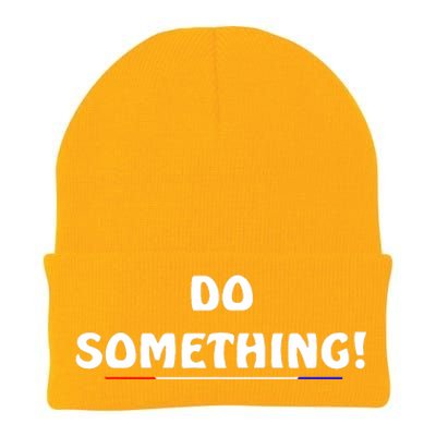 Kamala Harris 2024 Election Michelle Obama Do Something Knit Cap Winter Beanie