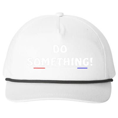 Kamala Harris 2024 Election Michelle Obama Do Something Snapback Five-Panel Rope Hat