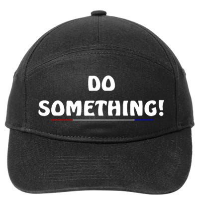 Kamala Harris 2024 Election Michelle Obama Do Something 7-Panel Snapback Hat