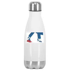 Kalama Harris 2024 Retro Comma La Red Hat Anti Trump Maga Stainless Steel Insulated Water Bottle