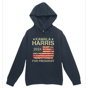 Kamala Harris 2024 For President Urban Pullover Hoodie