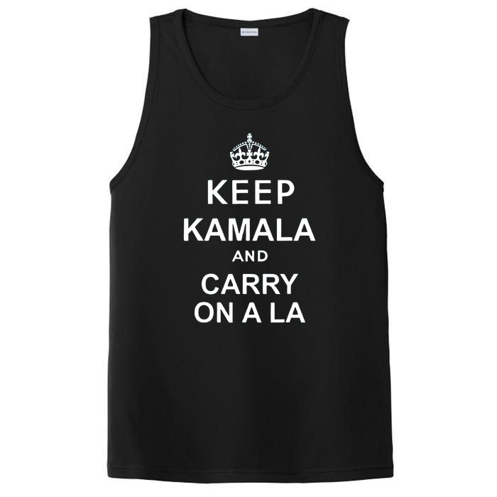 Kamala Harris 2024 Keep Kamala And Carry On A La Gift PosiCharge Competitor Tank