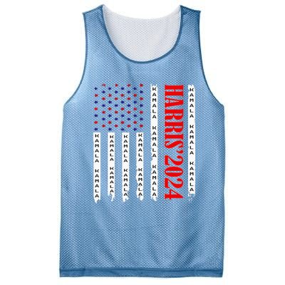 Kamala Harris 2024 For President Election Campaign Mesh Reversible Basketball Jersey Tank