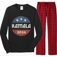 Kamala Harris 2024 For President Campaign Long Sleeve Pajama Set