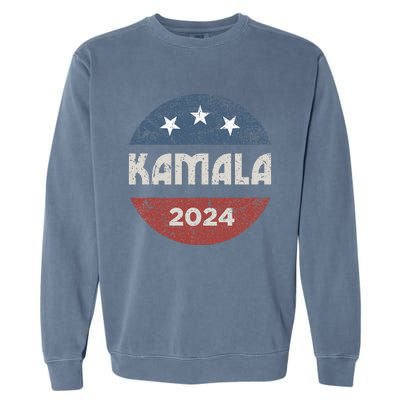 Kamala Harris 2024 For President Campaign Garment-Dyed Sweatshirt