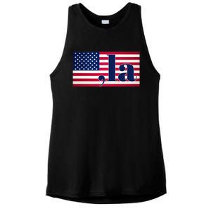 Kamala Harris 2024 President Ladies PosiCharge Tri-Blend Wicking Tank