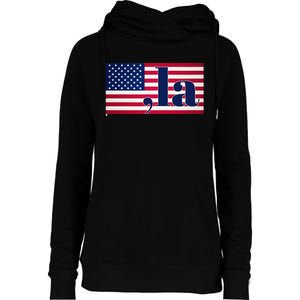 Kamala Harris 2024 President Womens Funnel Neck Pullover Hood