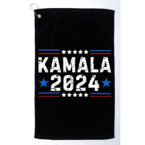 Kamala Harris 2024 President Harris Election Platinum Collection Golf Towel