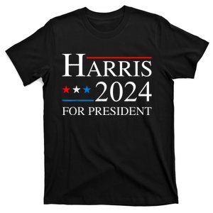 Kamala Harris 2024 For President Election Campaign T-Shirt