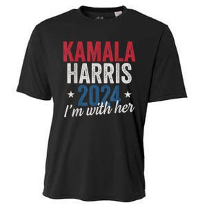 Kamala Harris 2024 Support Im With Her Cooling Performance Crew T-Shirt