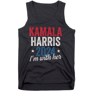 Kamala Harris 2024 Support Im With Her Tank Top