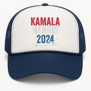 Kamala Harris 2024 Support Im With Her Trucker Hat