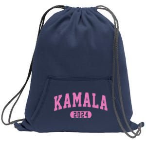 Kamala Harris 2024 President Varsity Print Sweatshirt Cinch Pack Bag