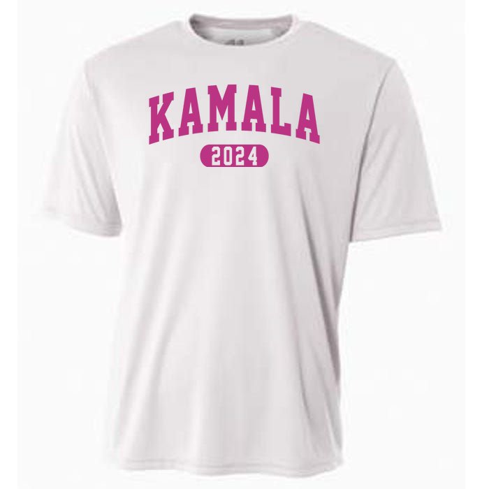 Kamala Harris 2024 President Varsity Print Cooling Performance Crew T-Shirt