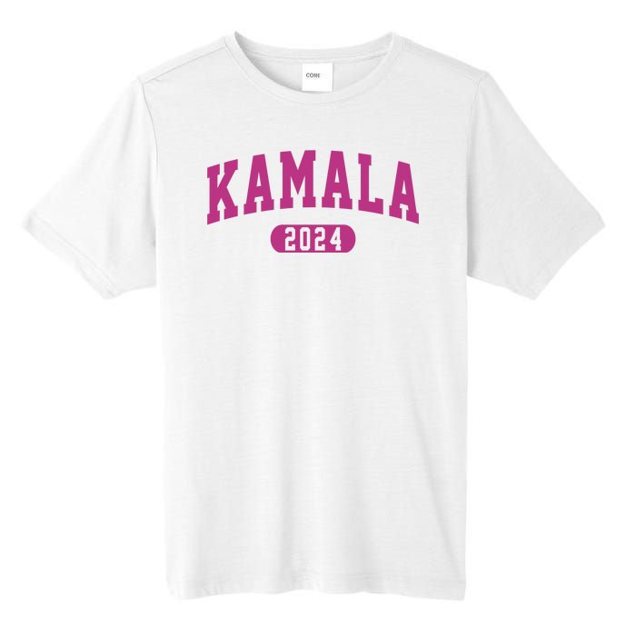 Kamala Harris 2024 President Varsity Print Tall Fusion ChromaSoft Performance T-Shirt