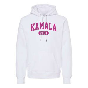 Kamala Harris 2024 President Varsity Print Premium Hoodie