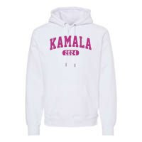 Kamala Harris 2024 President Varsity Print Premium Hoodie