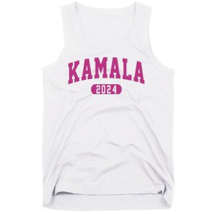 Kamala Harris 2024 President Varsity Print Tank Top