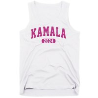 Kamala Harris 2024 President Varsity Print Tank Top