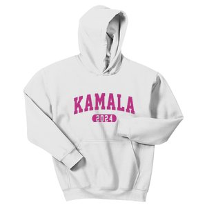 Kamala Harris 2024 President Varsity Print Kids Hoodie