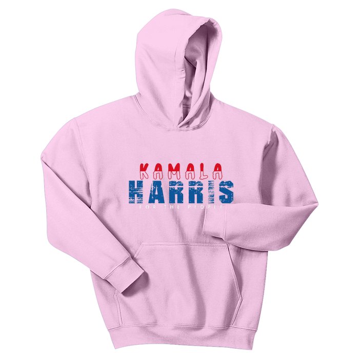 Kamala Harris 2024 For The People Kamala For President Kids Hoodie