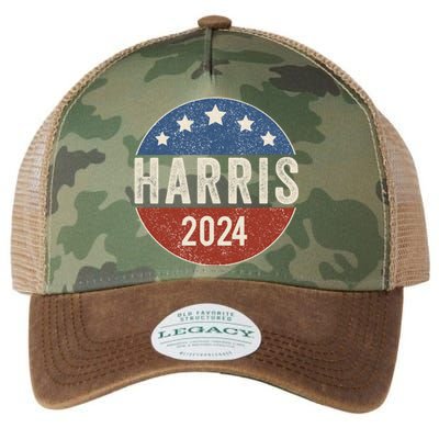 Kamala Harris 2024 For President Campaign Us Flag Great Gift Legacy Tie Dye Trucker Hat