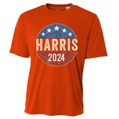 Kamala Harris 2024 For President Campaign Us Flag Great Gift Cooling Performance Crew T-Shirt