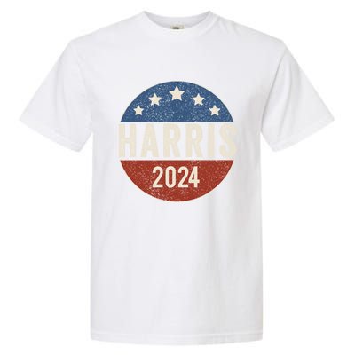 Kamala Harris 2024 For President Campaign Us Flag Great Gift Garment-Dyed Heavyweight T-Shirt