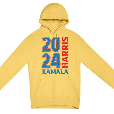 Kamala Harris 2024 Graphic Premium Pullover Hoodie