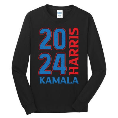 Kamala Harris 2024 Graphic Tall Long Sleeve T-Shirt