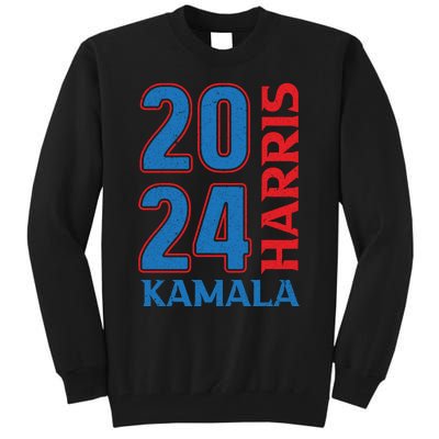 Kamala Harris 2024 Graphic Tall Sweatshirt