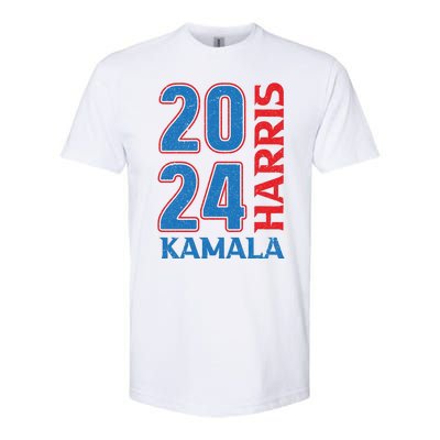 Kamala Harris 2024 Graphic Softstyle CVC T-Shirt