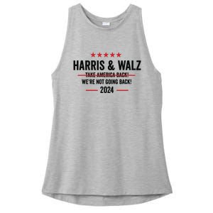 Kamala Harris 2024 For President Harris Walz 2024 Antitrump Ladies PosiCharge Tri-Blend Wicking Tank