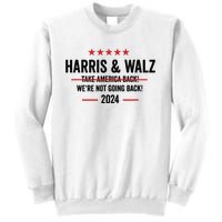 Kamala Harris 2024 For President Harris Walz 2024 Antitrump Sweatshirt