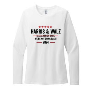 Kamala Harris 2024 For President Harris Walz 2024 Antitrump Womens CVC Long Sleeve Shirt