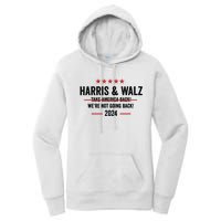 Kamala Harris 2024 For President Harris Walz 2024 Antitrump Women's Pullover Hoodie