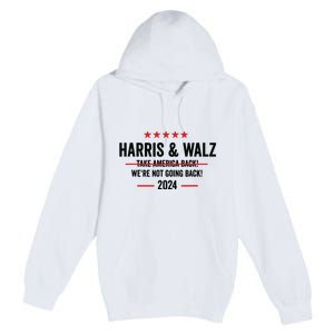 Kamala Harris 2024 For President Harris Walz 2024 Antitrump Premium Pullover Hoodie