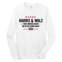 Kamala Harris 2024 For President Harris Walz 2024 Antitrump Tall Long Sleeve T-Shirt