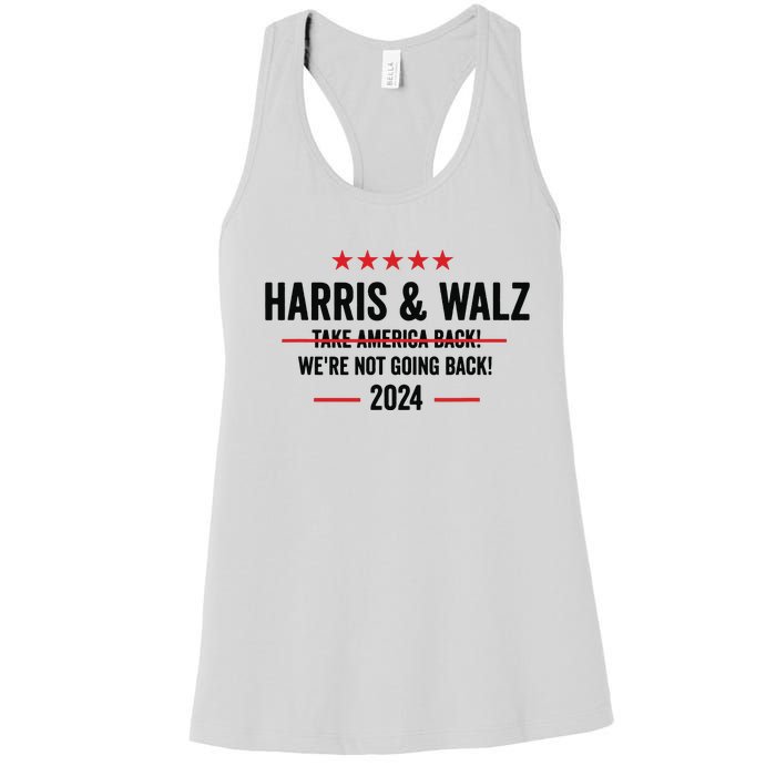 Kamala Harris 2024 For President Harris Walz 2024 Antitrump Women's Racerback Tank