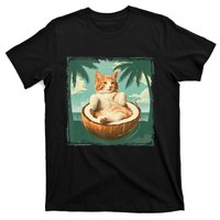 Kamala Harris 2024 Cat Lady Coconut Tree Vote Election Funny T-Shirt