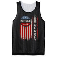 Kamala Harris 2024 Us Flag Democratic President Mesh Reversible Basketball Jersey Tank