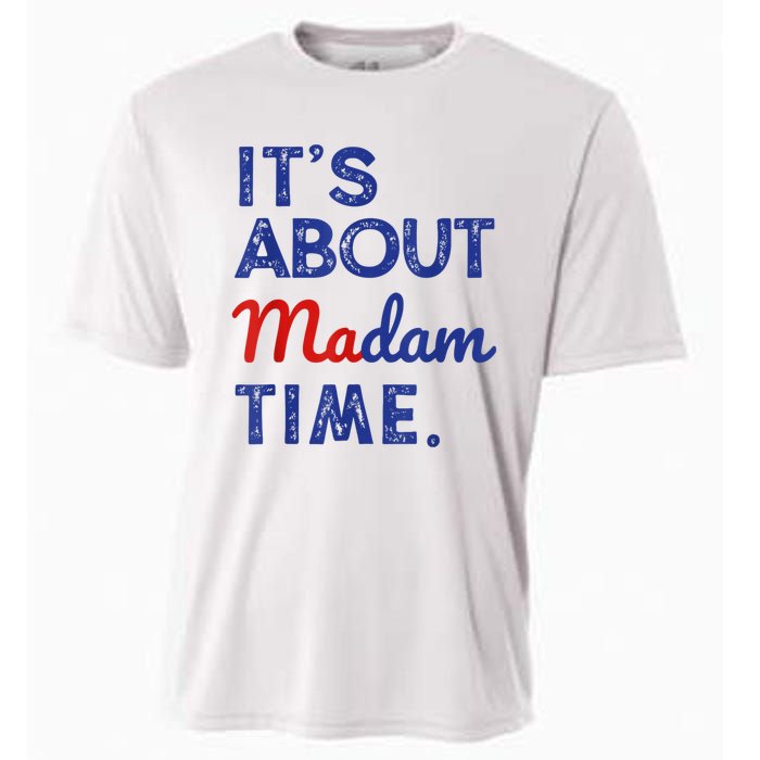 Kamala Harris 2024 ItS About Madam Time President Election Cooling Performance Crew T-Shirt