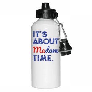 Kamala Harris 2024 ItS About Madam Time President Election Aluminum Water Bottle