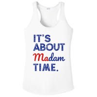 Kamala Harris 2024 ItS About Madam Time President Election Ladies PosiCharge Competitor Racerback Tank