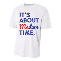 Kamala Harris 2024 ItS About Madam Time President Election Performance Sprint T-Shirt