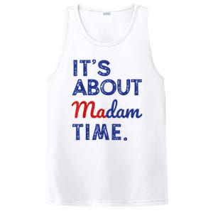 Kamala Harris 2024 ItS About Madam Time President Election PosiCharge Competitor Tank