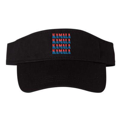 Kamala Harris 2024 President Harris Supporter Graphics Valucap Bio-Washed Visor