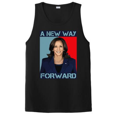 Kamala Harris 2024 A New Way Forward American Election PosiCharge Competitor Tank